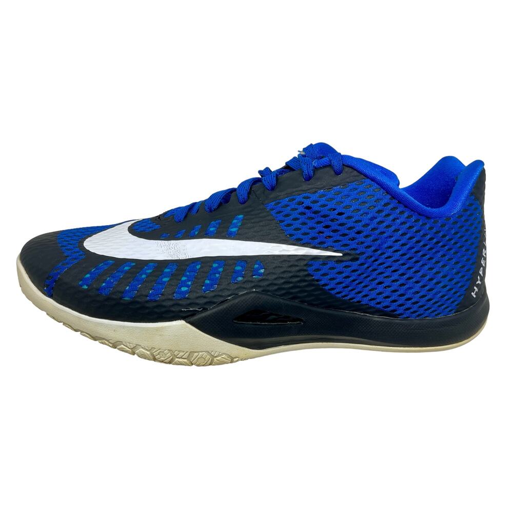Nike HyperLive Basketball Shoes Men's Sz 10 Blue Black 1,4,4,9:S1485
